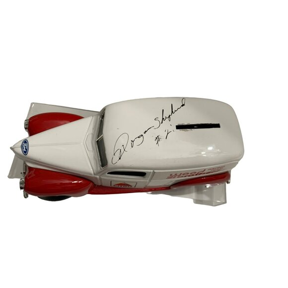 VTG 93 Model Van Wood Brothers Racing Citgo Ford Collectible Bank Signed - Picture 3 of 11